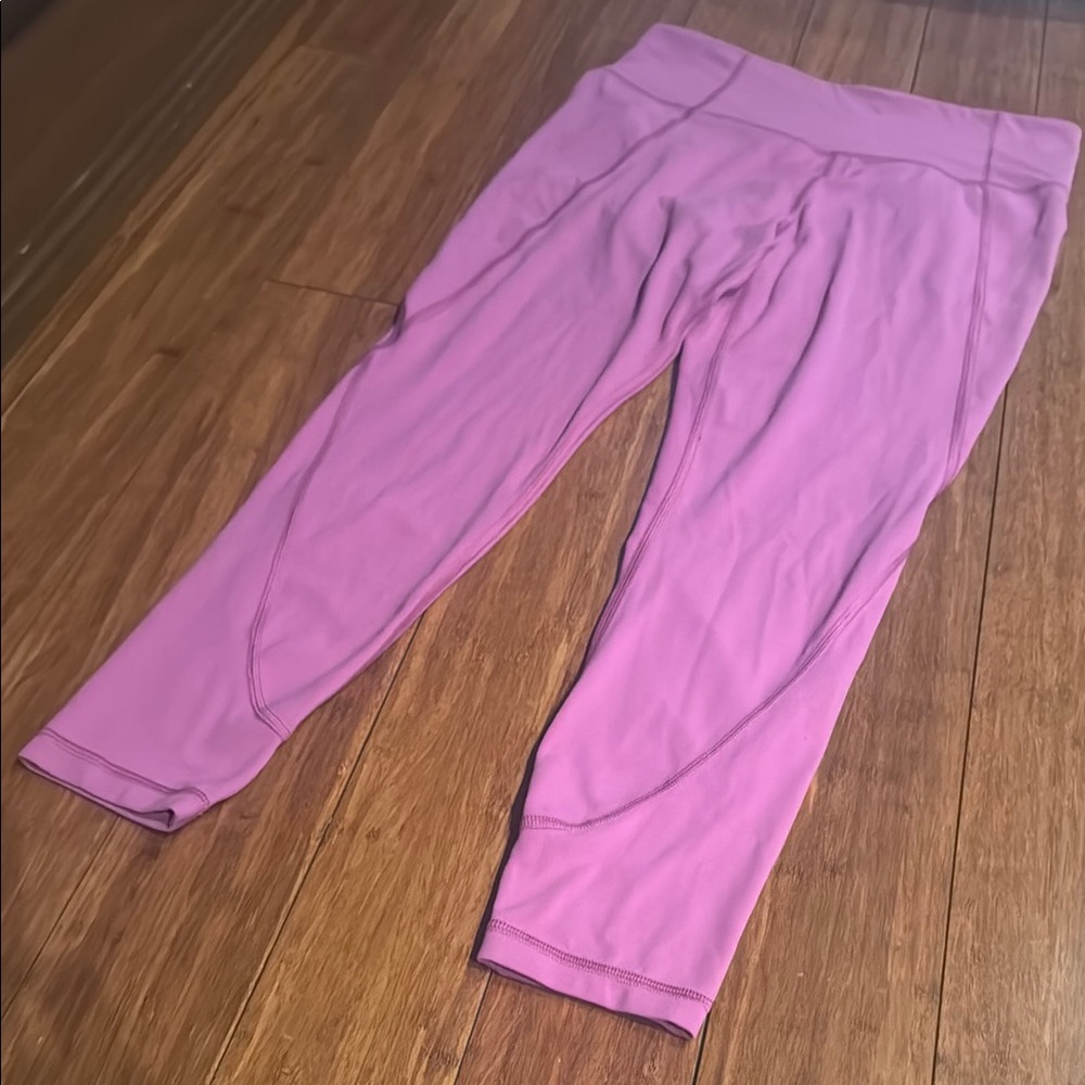 Athleta Vibrant Pink Leggings - Picture 1 of 5